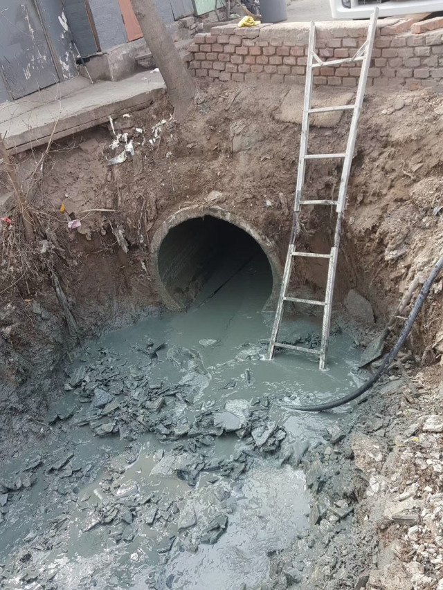 自流井管道清洗