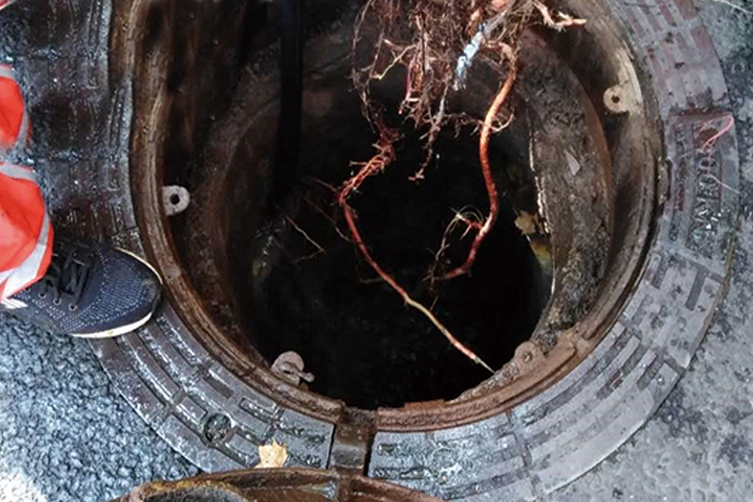 自流井管道预处理